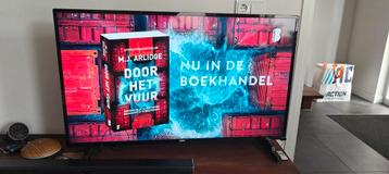 Mooie goed werken de televisie Philips 50 inch zwart beschikbaar voor biedingen