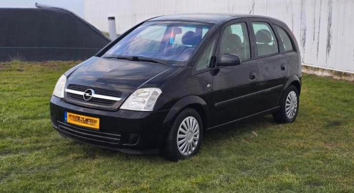Opel Meriva 1.6 | AIRCO, Auto's, Opel, Particulier, Meriva, Benzine, D, MPV, Handgeschakeld, Origineel Nederlands, Zwart, Voorwielaandrijving