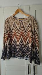 Blouse, Geisha, 44, aardkleuren, Ophalen of Verzenden, Zo goed als nieuw, Maat 42/44 (L)
