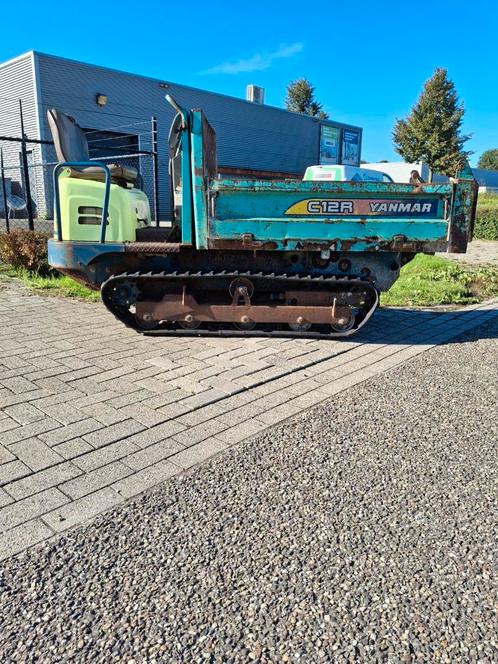 Yanmar c12-r rupsdumper, Doe-het-zelf en Verbouw, Transportwagens, Gebruikt, Transportkar, Ophalen