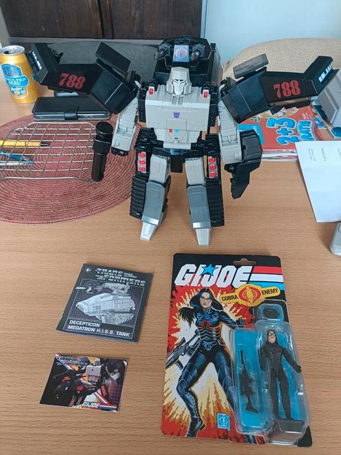Transformers megatron crossover g.i Joe, Verzamelen, Transformers, Zo goed als nieuw, Overige generaties, Decepticons, Ophalen of Verzenden
