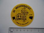 sticker oud Anwb WW Wegenwacht zijspan motor strip retro, Verzamelen, Ophalen of Verzenden, Zo goed als nieuw, Bedrijf of Vereniging