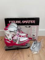 Te koop: Mooie roze Nijdam verstelbare schaatsen, maat 30-33, Sport en Fitness, Schaatsen, Ophalen of Verzenden, Zo goed als nieuw
