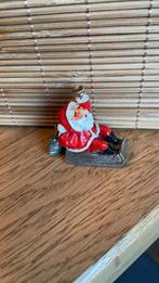 Kerstman op slee vingerhoed vingerhoedje vingerhoedjes, Verzenden, Nieuw, Tin, Buitenland