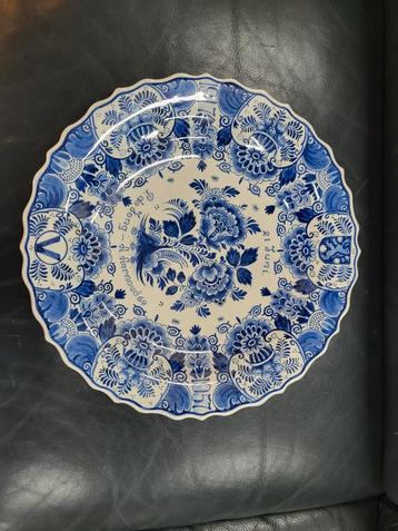 Delftsblauwe Decoratieve Bord beschikbaar voor biedingen