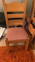 stoelen, Huis en Inrichting, Stoelen, Ophalen, Bruin, Zo goed als nieuw, Stof