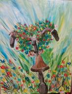 Flower bike, Antiek en Kunst, Ophalen of Verzenden