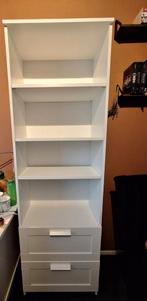 Boekenkast: Ikea Brimnes wit, Huis en Inrichting, Kasten | Boekenkasten, Ophalen, 50 tot 100 cm, Zo goed als nieuw, Met lade(s)