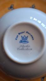Farlina Fine Royal Porselein Kop en Schotel Set, Ophalen of Verzenden