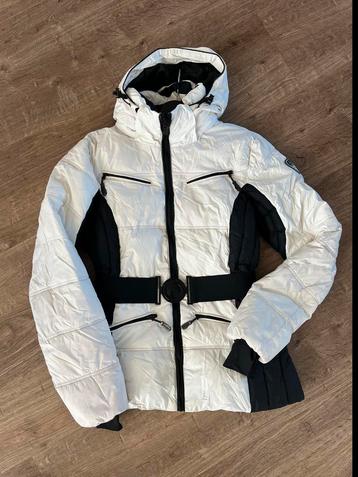 Wintersportjack/ skijas / skijack Falcon maat L zwart wit beschikbaar voor biedingen