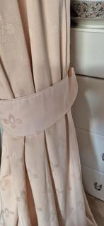 Fleur de Lis crème ivoor luxe gordijnen NIEUW 290 251 embras, Nieuw, 200 cm of meer, Crème, Fleur de Lis elegant stijlvol chique