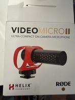 Rode VideoMicro II Shotgun Microfoon - Nieuwstaat, Muziek en Instrumenten, Microfoons, Ophalen of Verzenden, Zo goed als nieuw