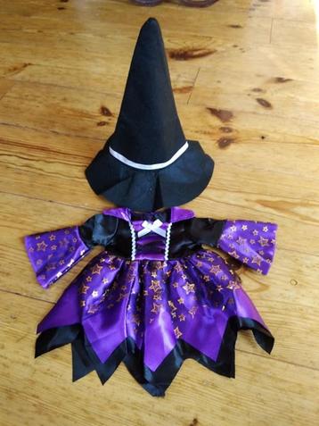 Poppenjurkje Heks maat 18 inch /43 cm. beschikbaar voor biedingen
