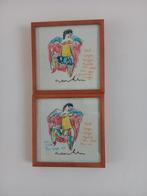 2 PRACHTIG MOOIE ORIGINELE WERKJES VAN ANTON HEYBOER IN DE A, Ophalen of Verzenden