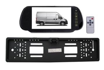 Set 7" monitor + achteruitrijcamera in kentekenplaathouder beschikbaar voor biedingen