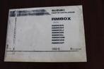 Suzuki RM80X 1992-6 parts listRM80 XG XH XJ XK XL XM XN XP, Suzuki