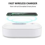 Wireless charger + sterilizer (UV + Ozon) | Qualcomm 3.0, Ophalen of Verzenden, Nieuw, Overige merken