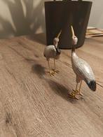 Geëmailleerde Kraanvogel Decoratie, Antiek en Kunst, Kunst | Beelden en Houtsnijwerken, Ophalen of Verzenden