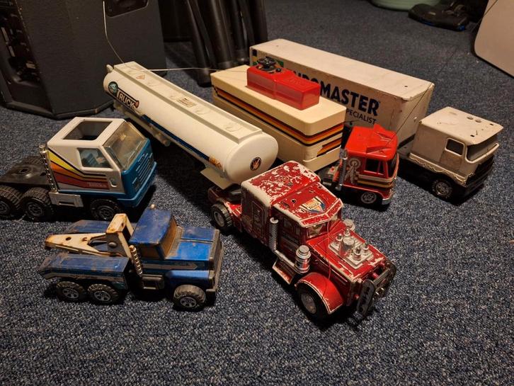 Vintage Speelgoed Trucks - Nylint & Tonka, Kinderen en Baby's, Speelgoed | Speelgoedvoertuigen, Gebruikt, Ophalen of Verzenden