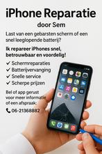 Iphone reparatie, Telecommunicatie, Mobiele telefoons | Hoesjes en Frontjes | Apple iPhone, Ophalen, Nieuw, IPhone SE (2022), Frontje of Cover