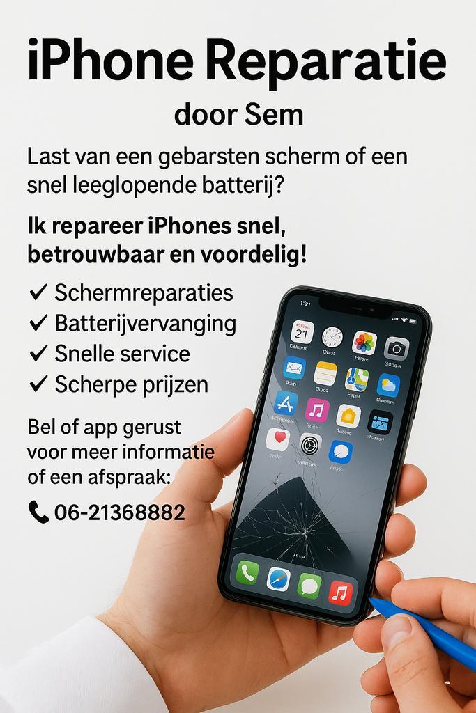 Iphone reparatie, Telecommunicatie, Mobiele telefoons | Hoesjes en Frontjes | Apple iPhone, Nieuw, Frontje of Cover, iPhone XR