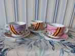 Cappuccino kop en schotels, Ophalen of Verzenden, Overige stijlen, Kop(pen) en/of Schotel(s), Glas