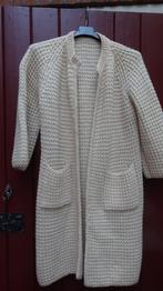 wollen vest handgemaakt in Ierland zuiver wol heerlijk warm, Ophalen of Verzenden, Zo goed als nieuw, Maat 38/40 (M), Beige