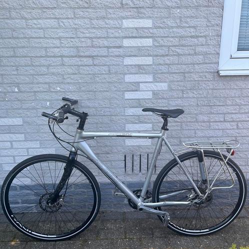 Jan janssen access hybride 30v 61cm, Fietsen en Brommers, Fietsen | Racefietsen, Gebruikt, Heren, Overige merken, Meer dan 20 versnellingen