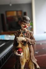 Capodimonte clown met saxofoon, Verzamelen, Beelden en Beeldjes, Ophalen of Verzenden, Zo goed als nieuw, Mens