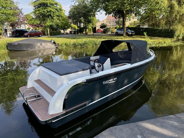 Nieuwe Luxe Clever 63 Tender Sloep Incl. Tohatsu 30PK 4-takt, Watersport en Boten, Sloepen, Nieuw, 30 tot 50 pk, 6 meter of meer