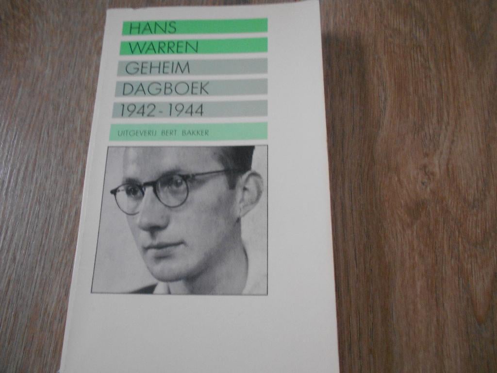 Hans Warren geheim dagboek 1942-1944, Ophalen of Verzenden, Tweede Wereldoorlog, Zo goed als nieuw, Overige onderwerpen