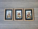 3 lijsten met gedroogde bloemen 16x21 cm, Minder dan 50 cm, Ophalen of Verzenden, Zo goed als nieuw, Minder dan 50 cm