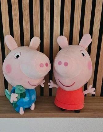 NIEUW! Peppa en George big 25 cm groot. beschikbaar voor biedingen