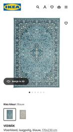 Leuk vloer kleed van de ikea, Ophalen, Blauw, Zo goed als nieuw, 200 cm of meer