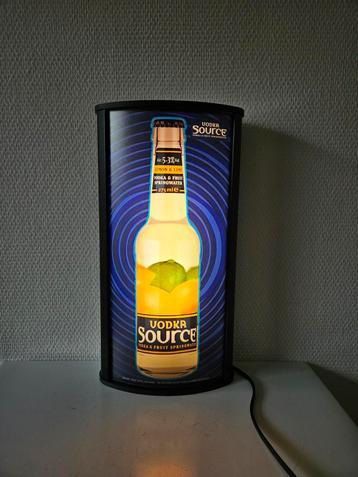 Wodka reclame lichtbak beschikbaar voor biedingen