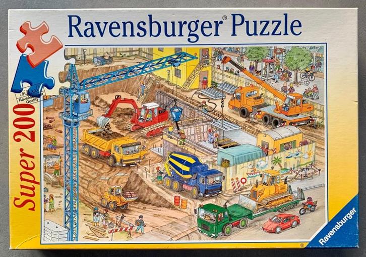 RAVENSBURGER puzzel BOUWPUT, Hobby en Vrije tijd, Denksport en Puzzels, Zo goed als nieuw, Legpuzzel, Minder dan 500 stukjes, Ophalen of Verzenden