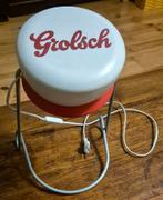 Bureaulamp schemerlamp Grolsch bierdop, Ophalen, Zo goed als nieuw, Minder dan 50 cm