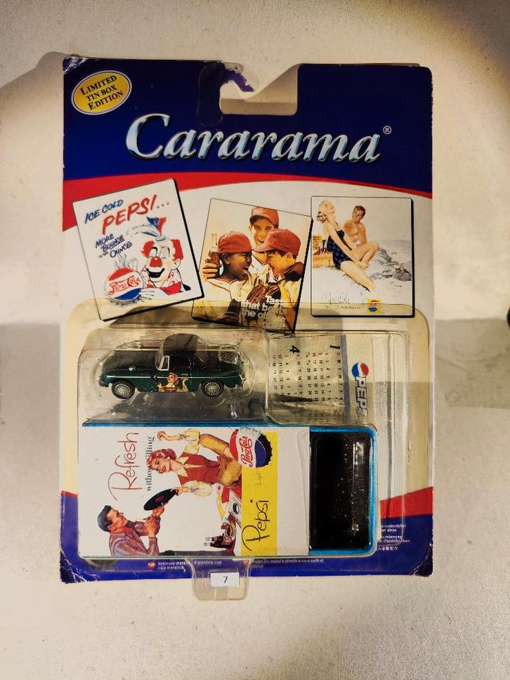 Cararama MGB Convertible Pepsi, Hobby en Vrije tijd, Modelauto's | Overige schalen, Nieuw, Auto, Ophalen of Verzenden