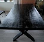 Eettafel mango hout, Ophalen, Koloniaal, 50 tot 100 cm, Zo goed als nieuw