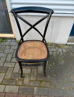 Vintage stoel - Webbing, Huis en Inrichting, Gebruikt, Zwart, Ophalen of Verzenden, Eén