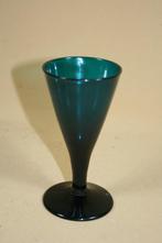 Antiek biedermeier groen witte wijn glas, Antiek en Kunst, Antiek | Glas en Kristal, Ophalen