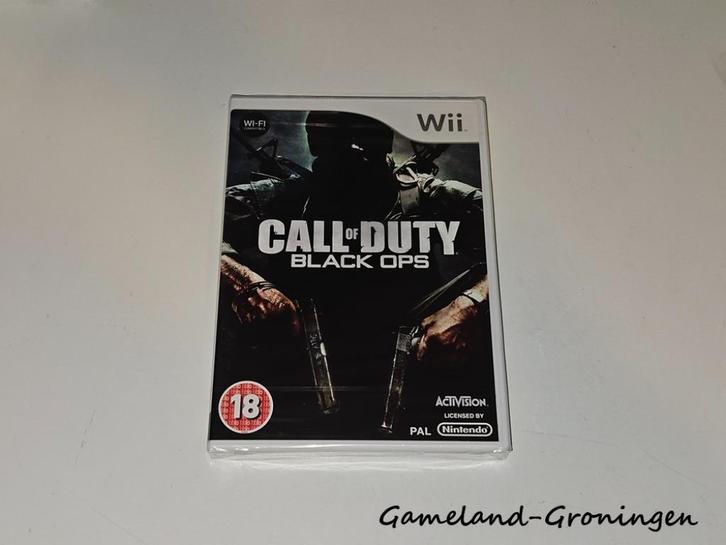 Call of Duty Black Ops (Wii) GESEALD, Spelcomputers en Games, Games | Nintendo Wii, Nieuw, Shooter, 1 speler, Vanaf 18 jaar, Ophalen of Verzenden
