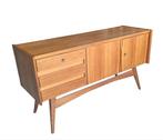 Midcentury vintage dressoir lowboard, Ophalen, Zo goed als nieuw, 25 tot 50 cm