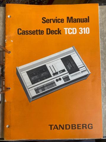 Tandberg TCD310 service manual