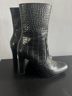 Nieuwe zwarte croco laarsjes mt 36, Kleding | Dames, Zwart, Lage of Enkellaarzen, Nieuw, Ophalen of Verzenden