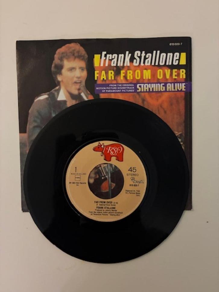 Single Frank Stallone uit Paramount film Staying alive, Cd's en Dvd's, Vinyl Singles, Gebruikt, Single, Filmmuziek en Soundtracks