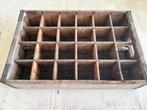 Brocante Houten oud 7-Up kratje, Ophalen