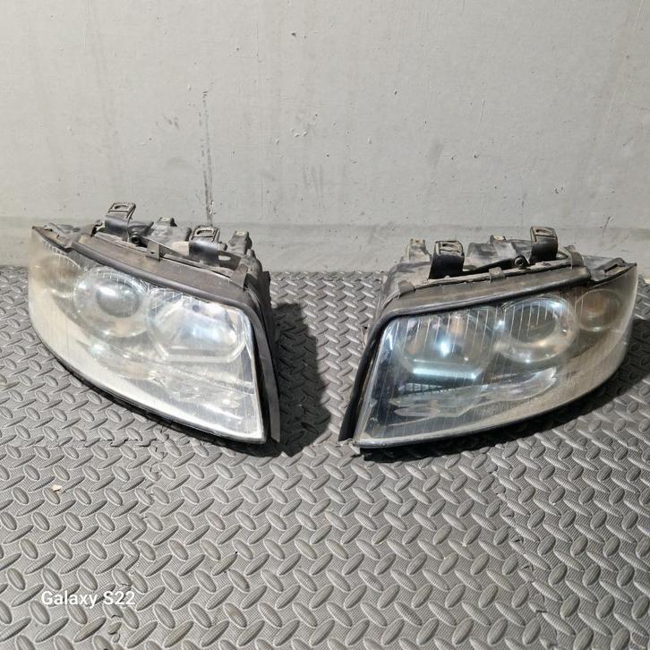 AUDI A4 B6 | KOPLAMPEN SET LV - RV, Auto-onderdelen, Verlichting, Audi, Gebruikt, Ophalen of Verzenden