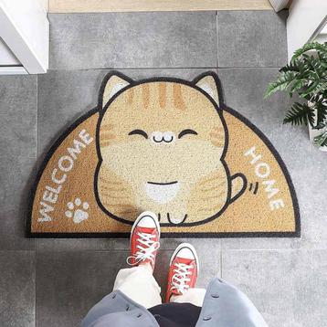 Oranje Kat Deurmat / Katten Dieren Deur Mat Vloermat Kleed beschikbaar voor biedingen