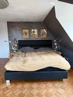 Tweepersoons Tempur bed met verstelbaar MatSleeps matras, Huis en Inrichting, Ophalen, Tweepersoons, 180 cm, Stof